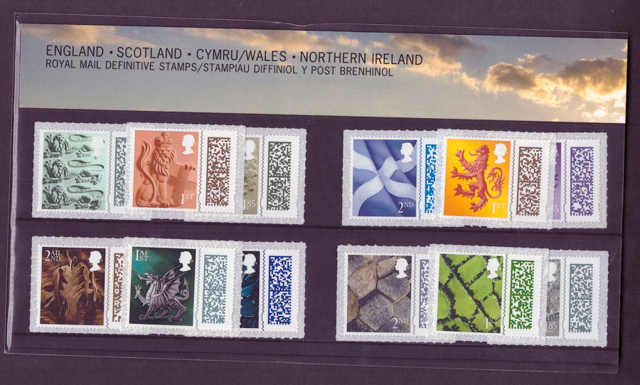 (image for) 2022 Regional Definitives Royal Mail Presentation Pack 120